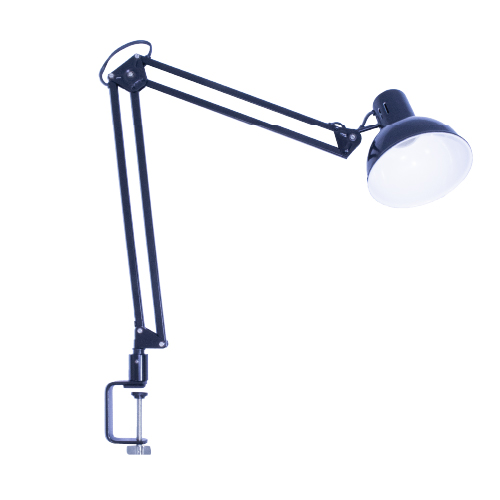 Lampara para tablero chica color negro